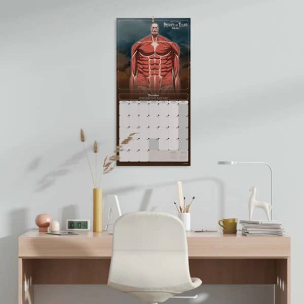 Close Up GmbH - Wholesale Calendar - Attack on Titan Calendar 20253