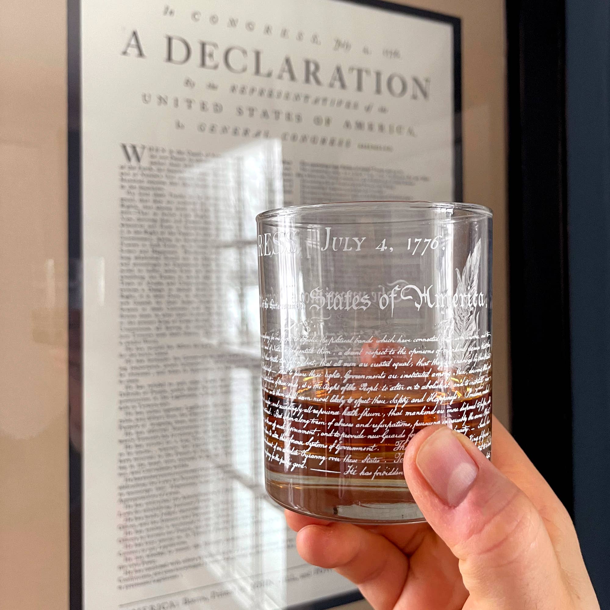 Liberty & Co. - Wholesale Cocktail/Liquor Glass - Declaration of Independence Whiskey Glass6