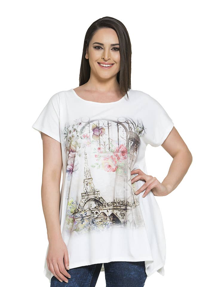 Paris Gates Tuniek voor wholesale door Tops & Plus