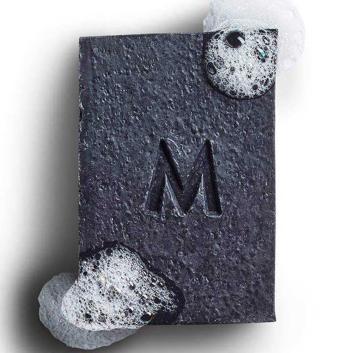 Activated Charcoal Tea Tree Soap Bar for wholesale by Manos Soap Co.