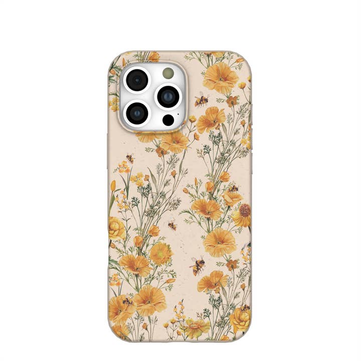 Seashell Vintage Bee iPhone 16 Pro Max Case for wholesale by Open Mind Developments Corporation