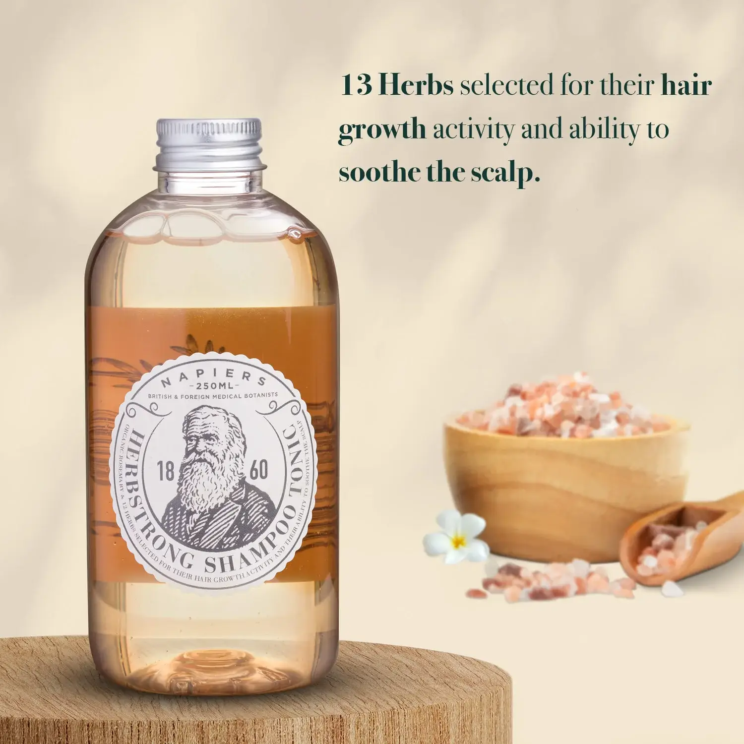 Napiers – Großhandel Haarshampoos – Napiers Herbstrong Shampoo Tonic mit Rosmarin und 12 Kräutern3