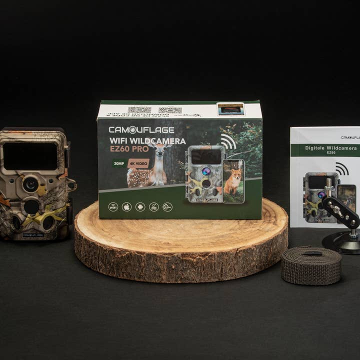 Camouflage - Wholesale Camera Strap - Camouflage EZ60 - Wildlife Camera with WIFI - 4K 32MP3