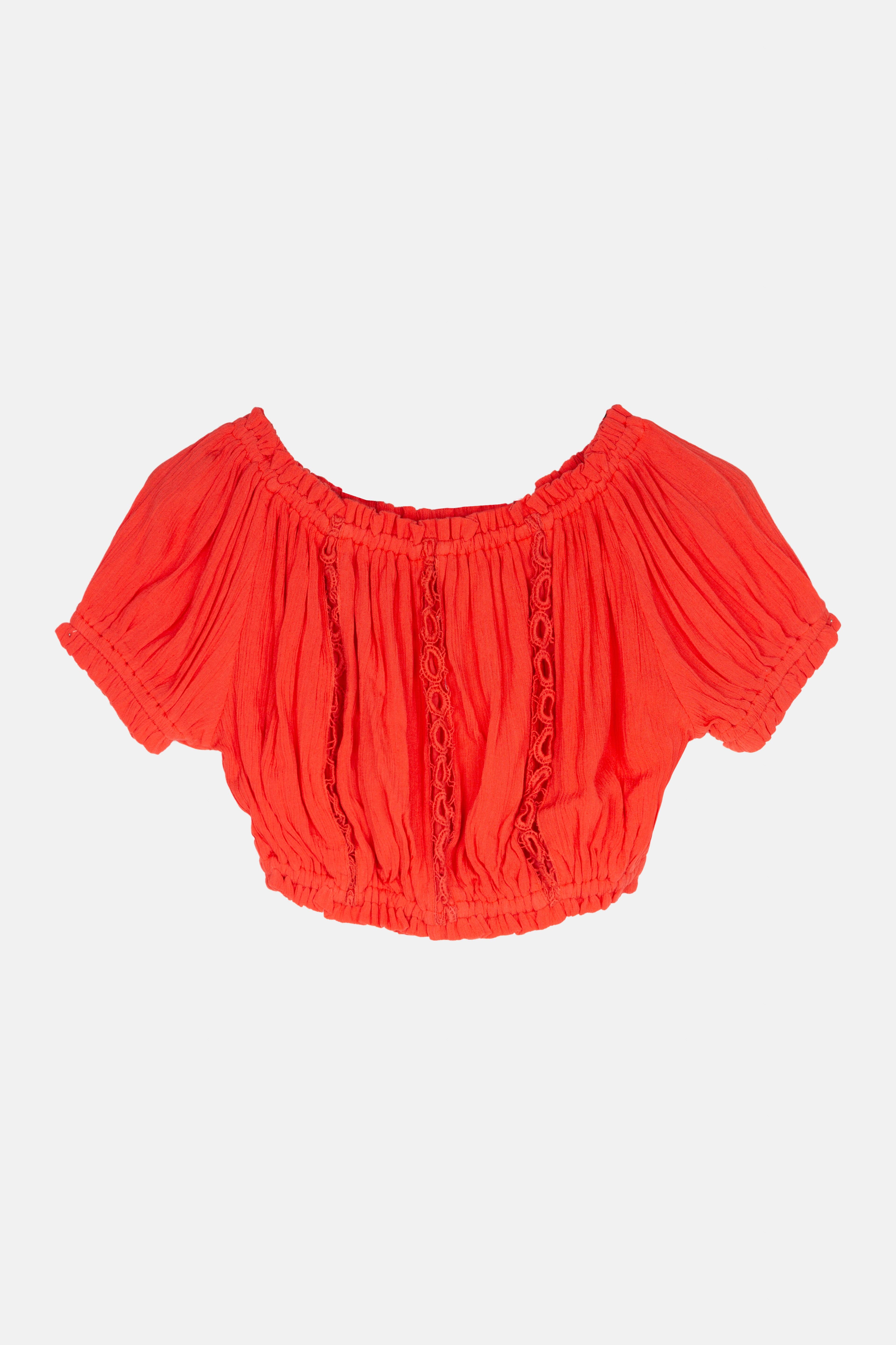 Piti Cuiti - Vendita all'ingrosso Completo top e gonna - Donna - SET MINIGONNA ROSSA BONAIRE4