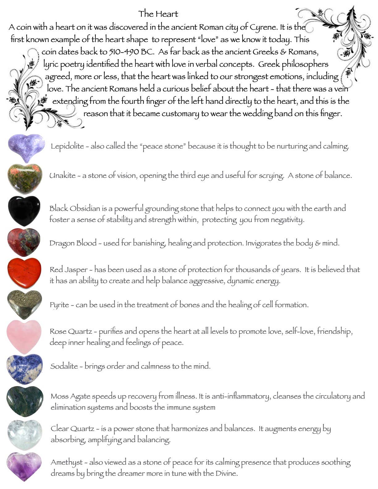 Gifts Amazing! - Wholesale Spiritual Stone/Crystal - Gem Stone Hearts12