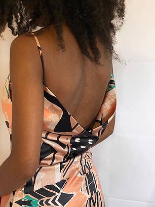 Alika cami-jurk met ronde hals voor wholesale door Tribal Twist