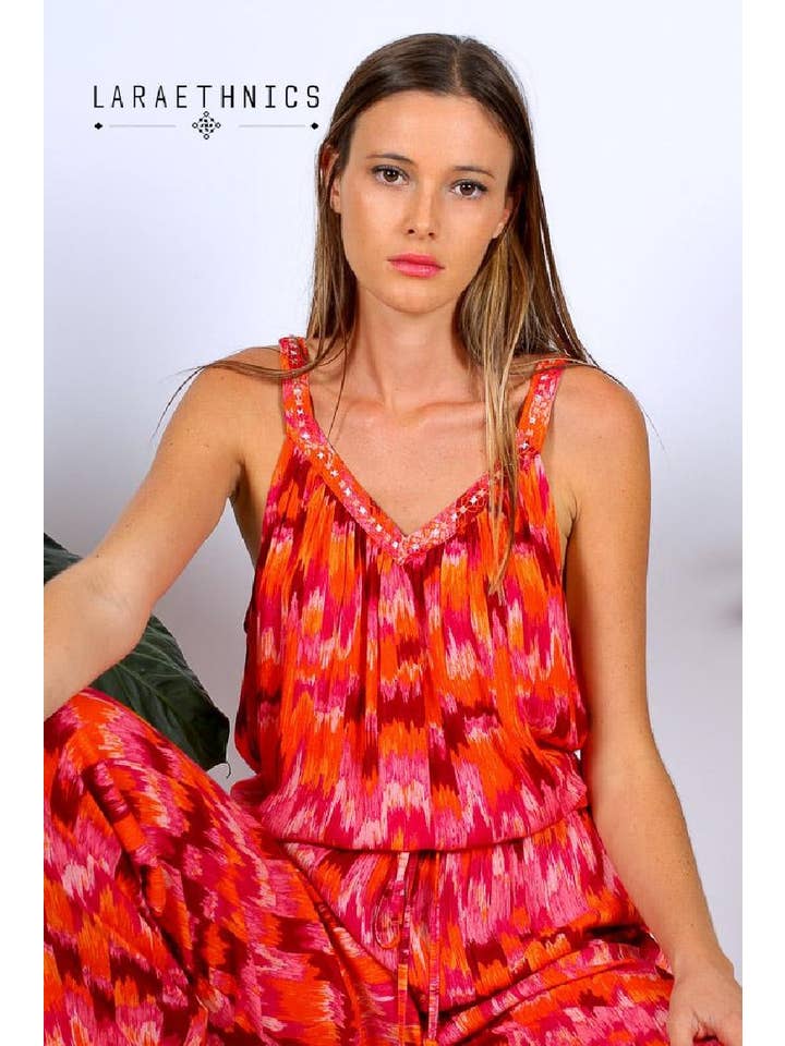 LARA ETHNICS - Wholesale Jumpsuit – Women's - TANK TOP - JAMU2