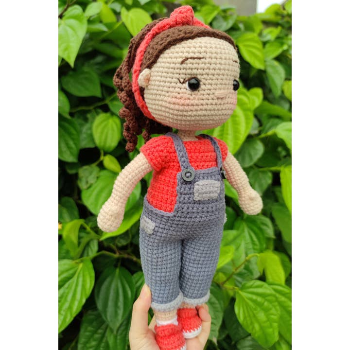 Anh2 LTD – Großhandel Puppe – Kinder – Gehäkelte Babypuppe, Miss Rachel-Puppe, Geschenk zum ersten Geburtstag