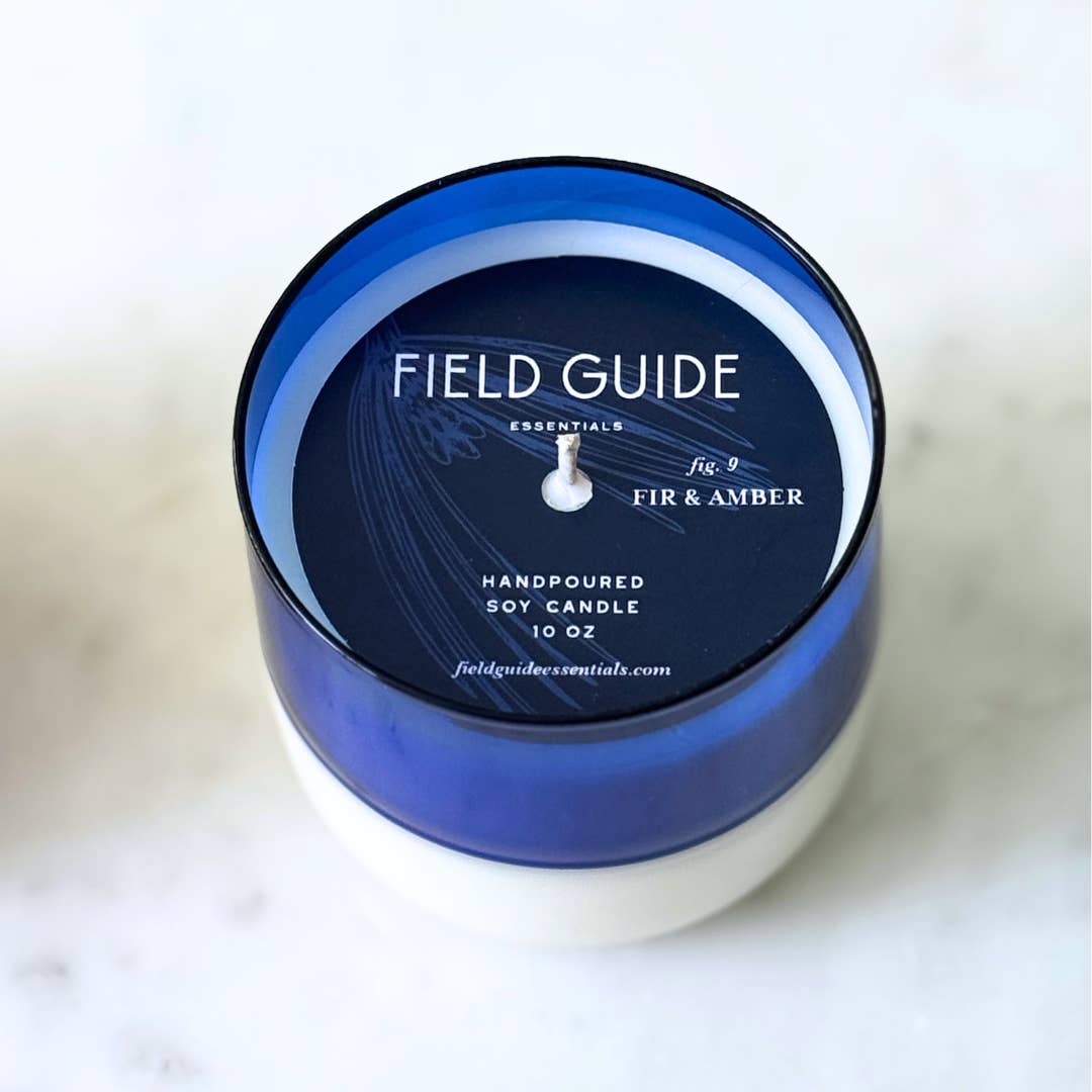 Good & Well Supply Co. – Engroshandel Glaslys – Skovlys af gran & rav med sojavoks