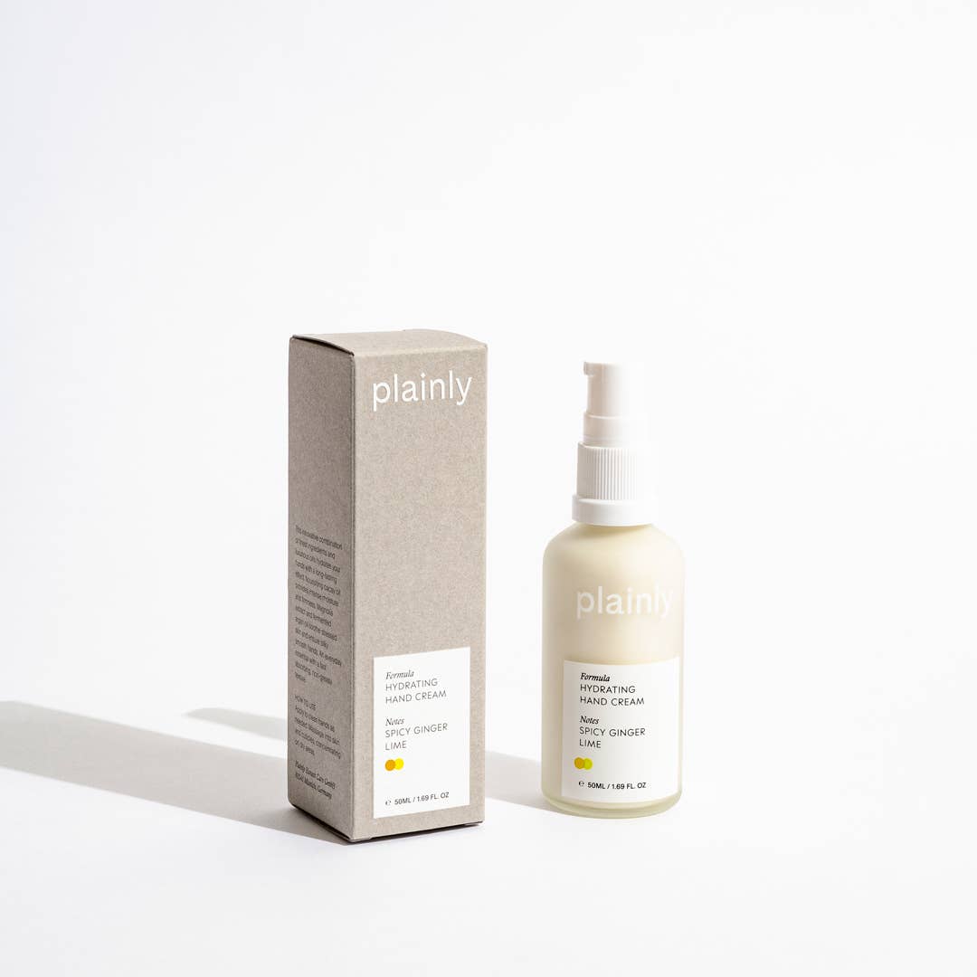 Plainly – Engroshandel Håndcreme/lotion – Prisvindende fugtgivende håndcreme - krydret ingefær og lime