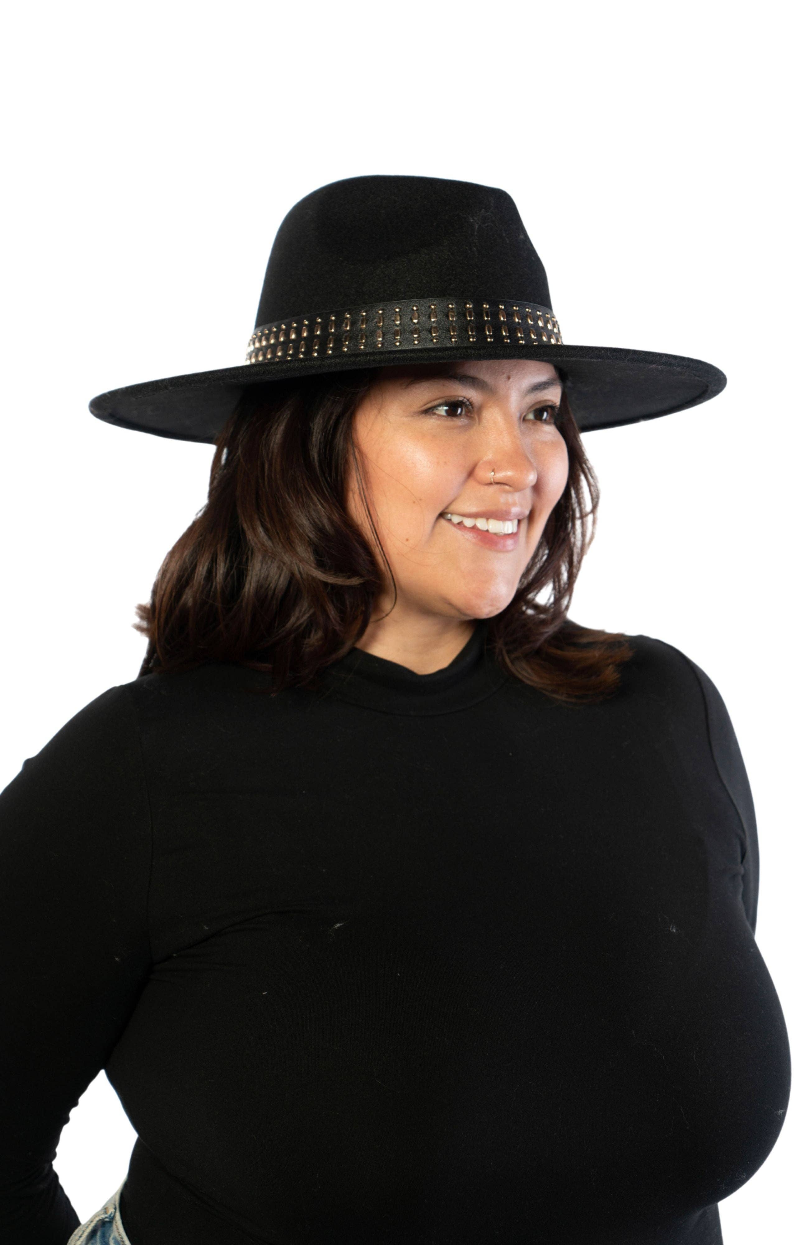 Marcus Adler - Vente Chapeau en feutre - femme - Chapeau Panama en laine mélangée6