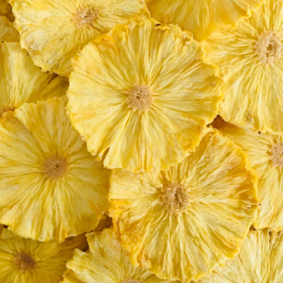 Drink Botanicals Ireland - Wholesale Dried/Dehydrated Fruit - Dried Pineapple Flower Slices10