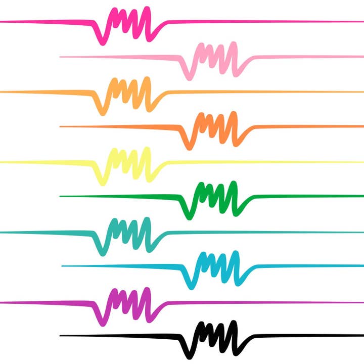 Tulip - Wholesale Marker - Tulip Brush-Tip Fabric Markers Neon 10 Pack