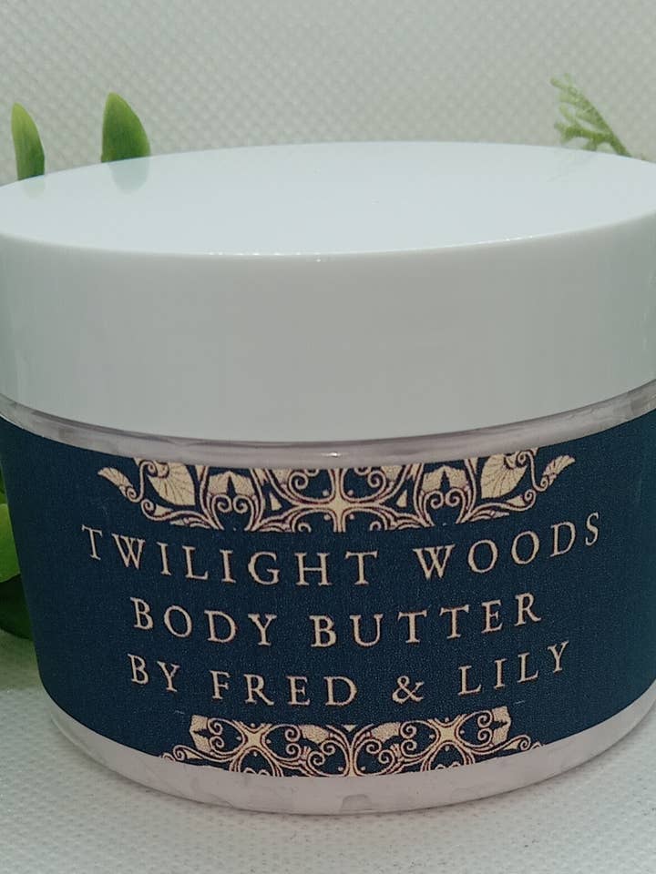 Moisturising Whipped Body Butter- Twilight Woods for wholesale by Fred & Lily Home Fragrance & Cosmetics
