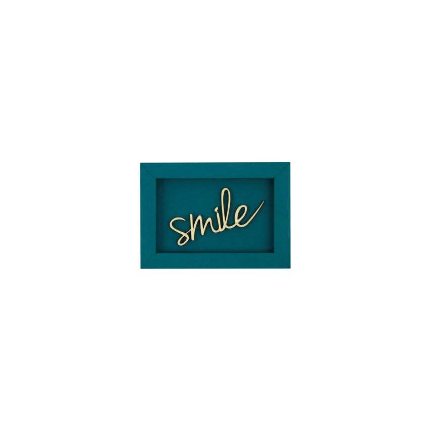 werkpunk - Wholesale Sign - SMILE - frame card wooden lettering magnet1