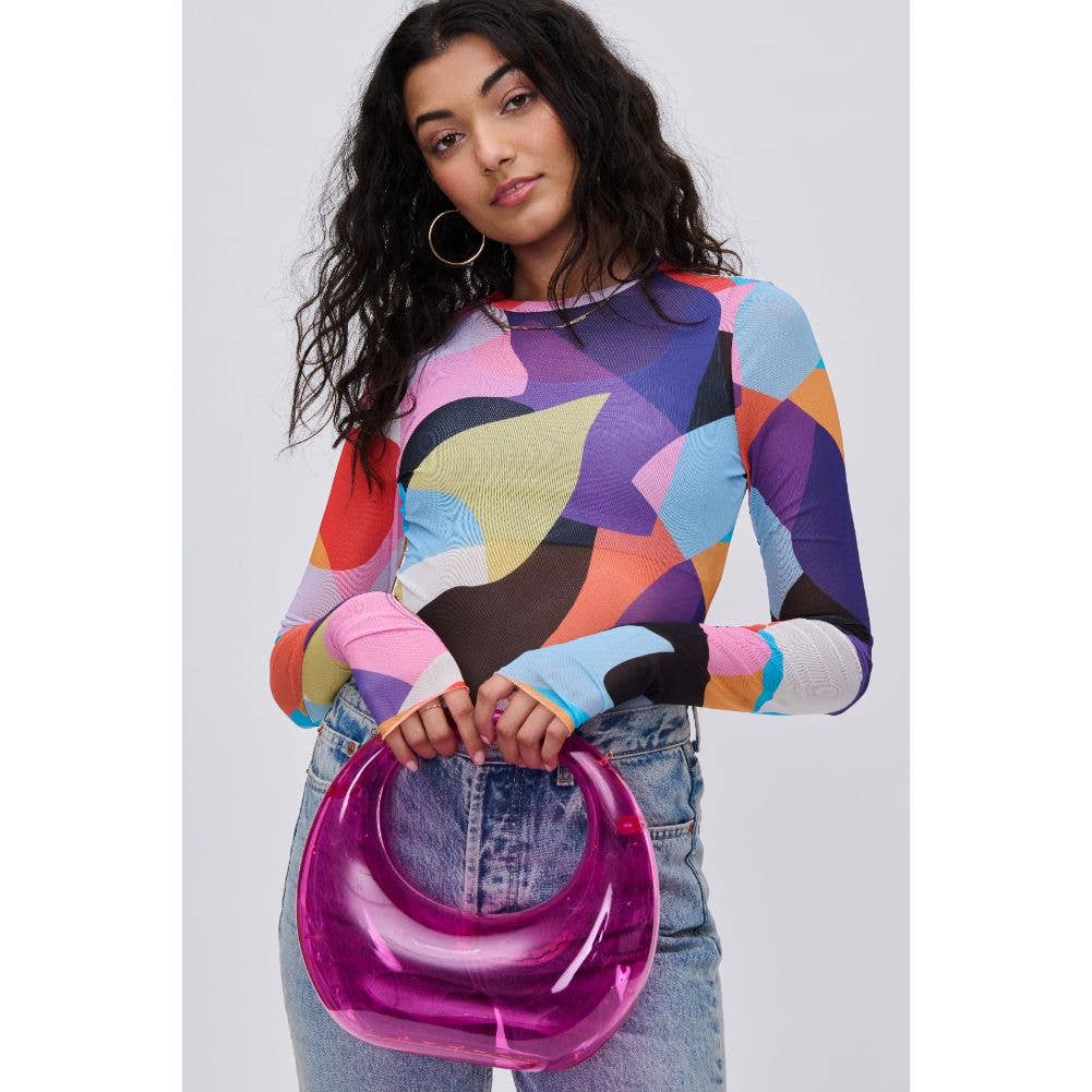 Urban Expressions - Vente Pochette – femme - Sac de soirée en acrylique Bess15