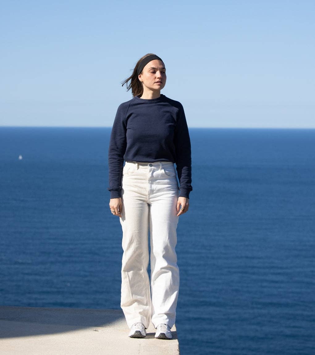 Recif. – Sweatshirt - Homem por atacado – Moletom reciclado - Ocean Blue7