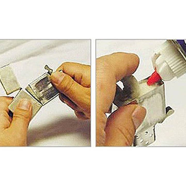 Benhalex - Vente Briquets - Fluide à essence Zippo pour briquets de poche, 12 boîtes, 4 oz chacune7