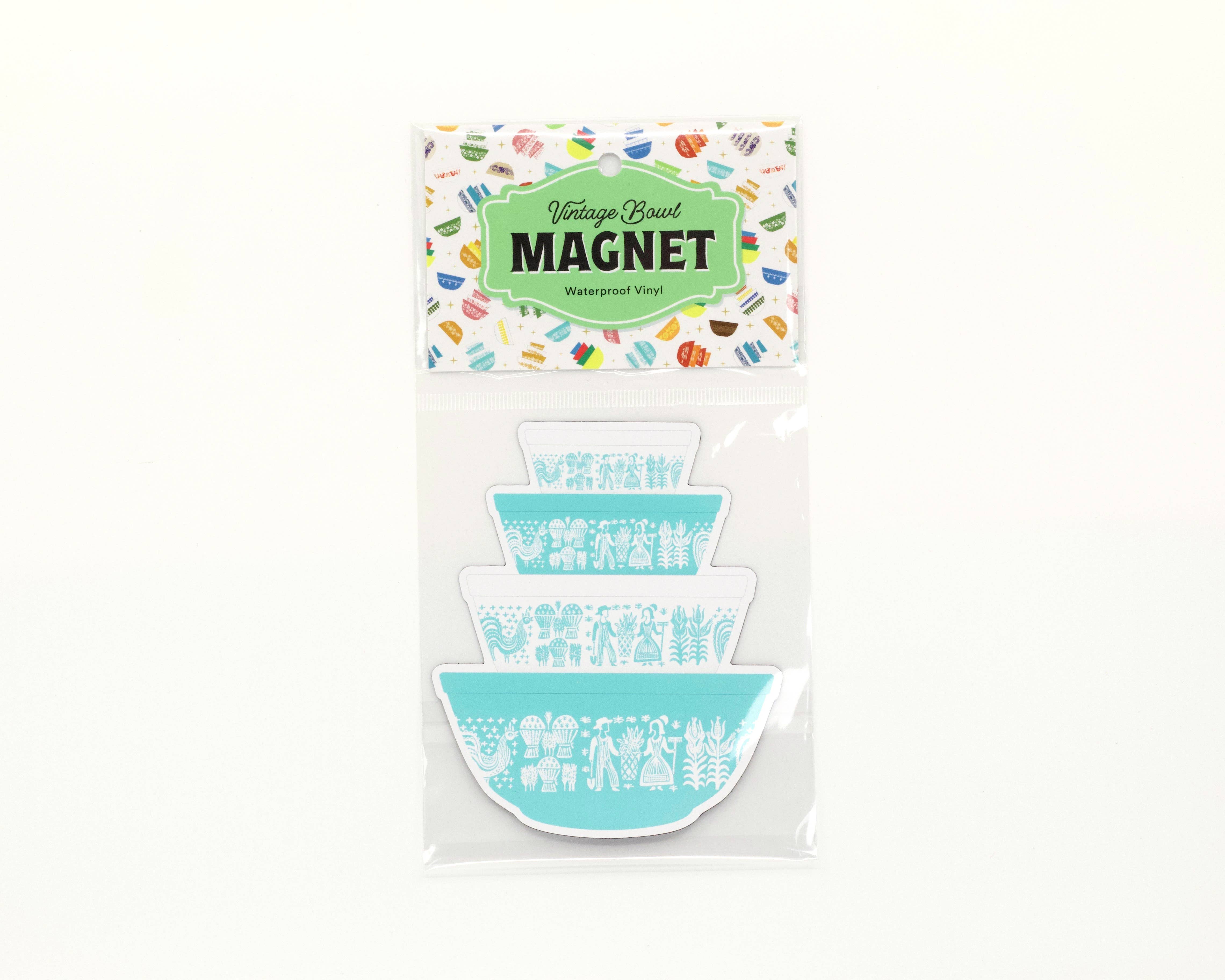 Twinkltoast - Wholesale Magnet - Pyrex-Inspired Bowl Stack Magnet – Retro Fridge Decor5