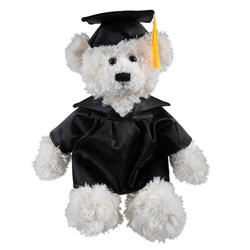 Plushland - Wholesale Stuffed/Plush Toy - Kids & Baby - Graduation Cream Brandon 12”