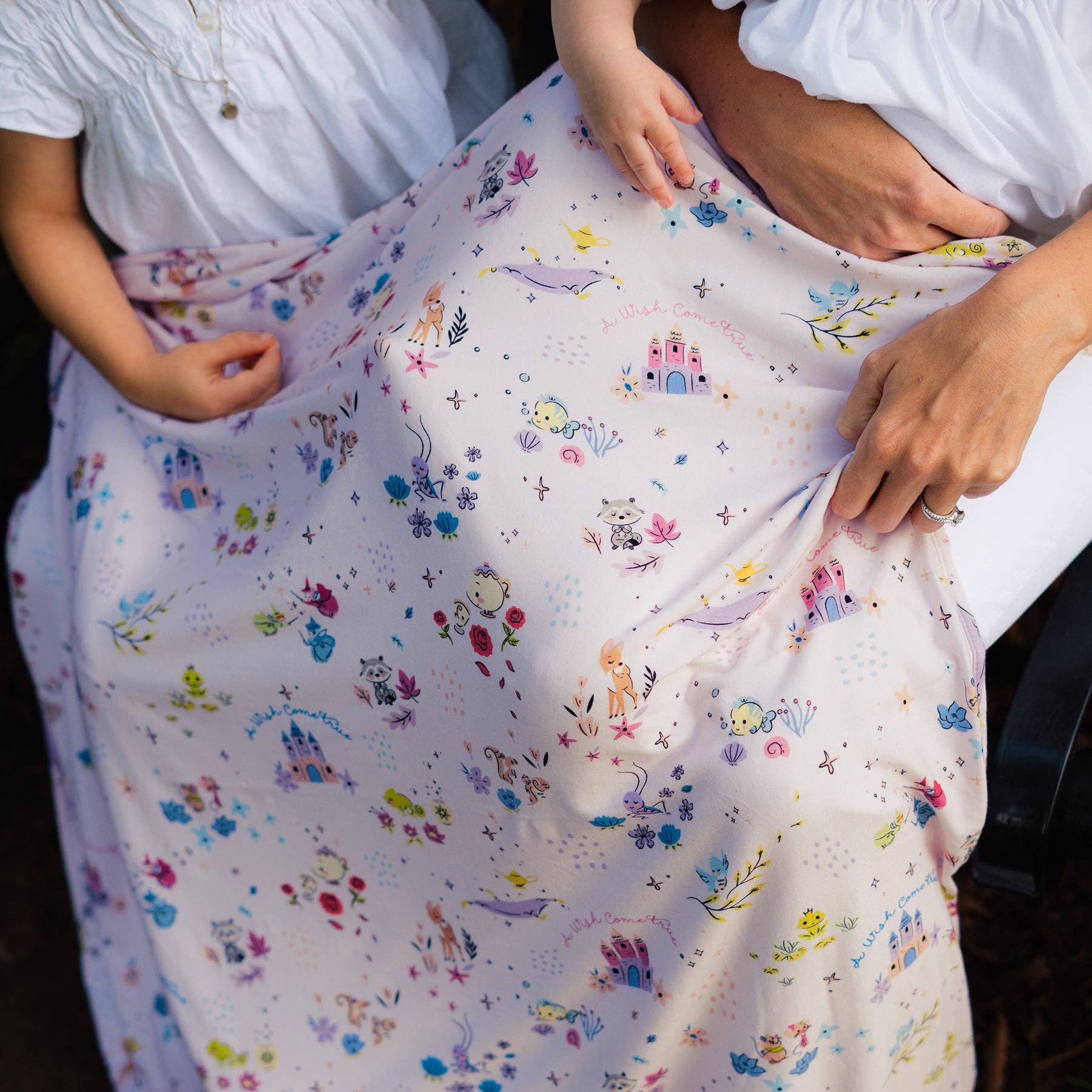 Milk Snob - Wholesale Bedding Blanket - Kids & Baby - Disney A Wish Come True Swaddle Receiving Baby Blanket3