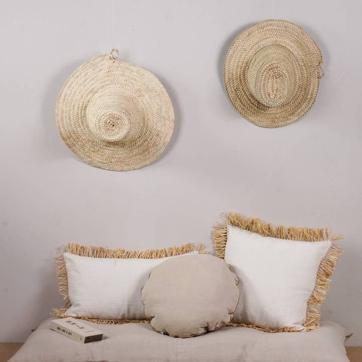Moroccan straw hat for wholesale by Bohome Living