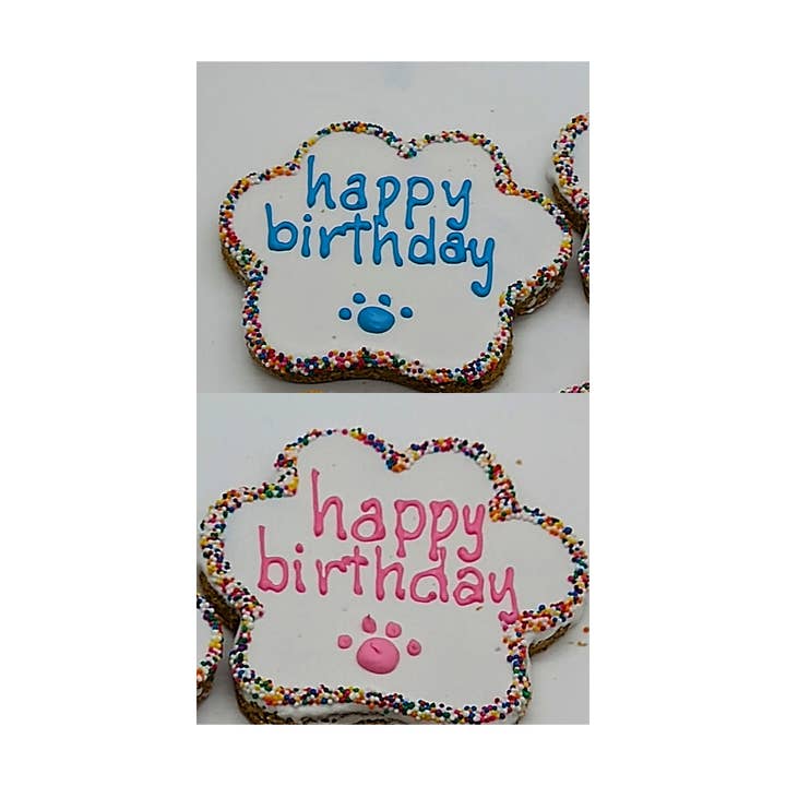 SmittyMitts - Wholesale Pet Treats - Dog - Happy Birthday Paws - 1 dozen Gluten Free1