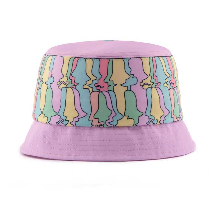 VISAGES PASTÉL Bucket Hat for wholesale by DOUBLE VISIÓN