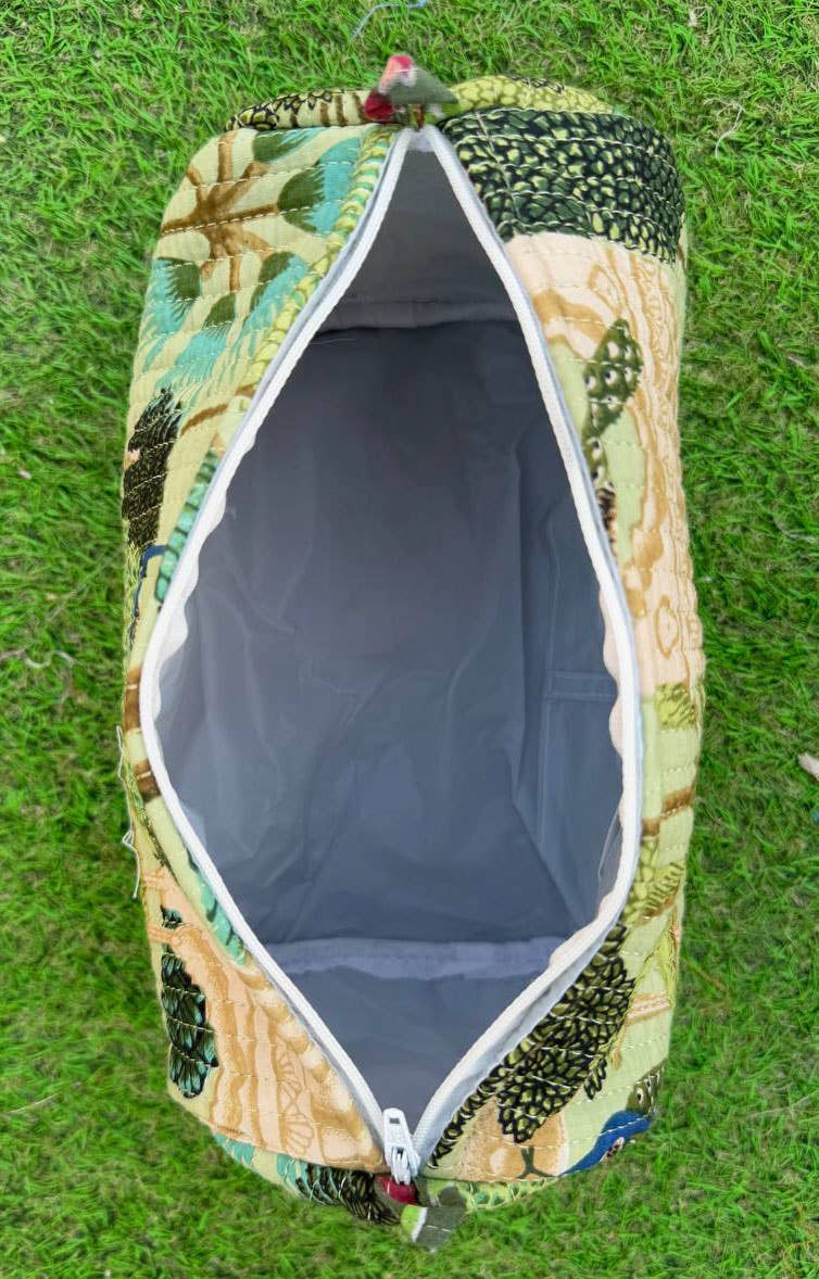 GYPSY STUDIO - Wholesale Makeup/Cosmetic Bag - Unique  Design Block Printed Quilted Cotton Bag Cosmetic Bag2