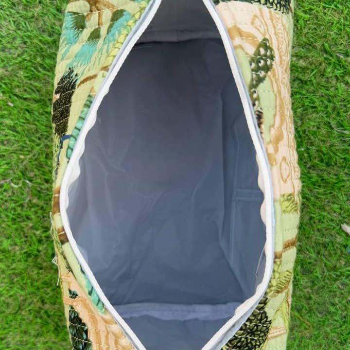 GYPSY STUDIO - Wholesale Makeup/Cosmetic Bag - Unique Design Block Printed Quilted Cotton Bag Cosmetic Bag2