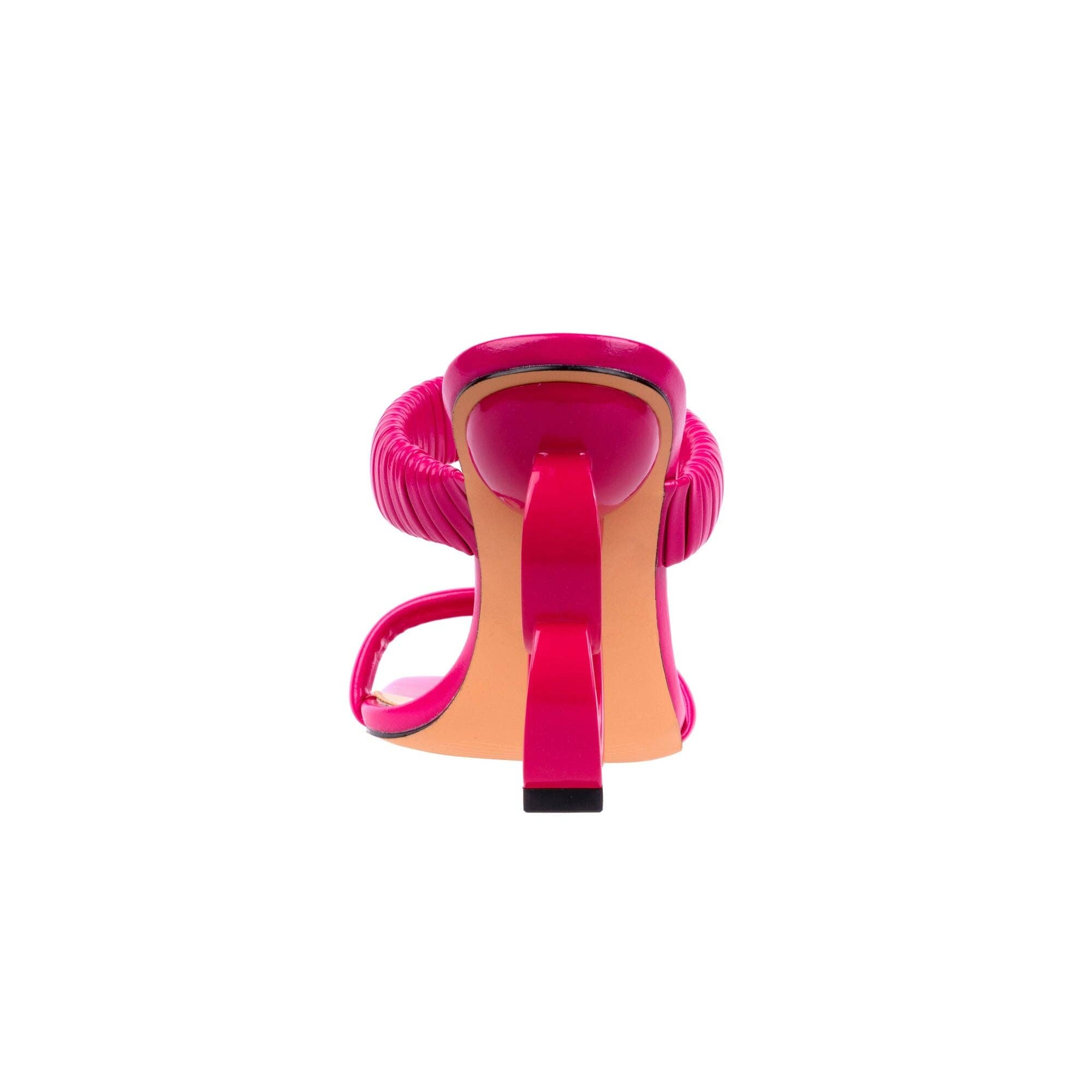 LADY COUTURE – Engroshandel Højhælede sko - Dame – Ninety Union RADDLE metalhæl plisseret tobåndsglide41