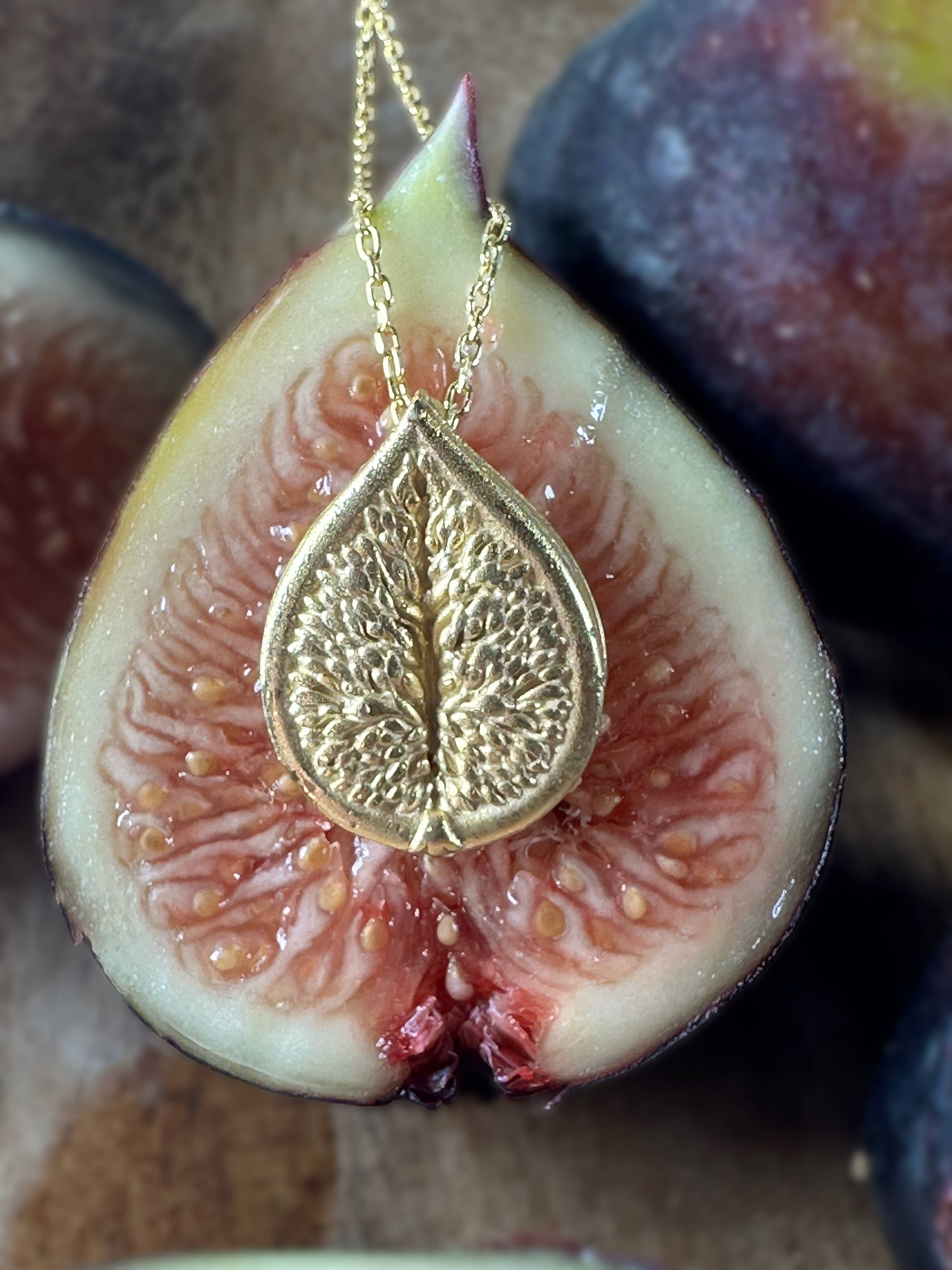 Flesh & Soul - Wholesale Pendant/Charm Necklace - FIG NECKLACE - Dionysian Symbol of HEDONISM and Celebration 8