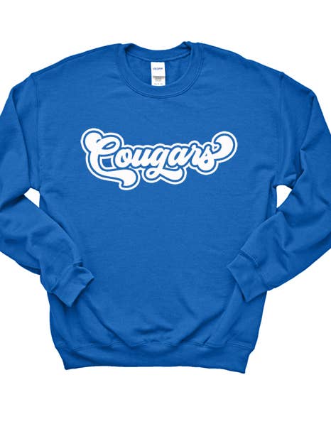Cougars Sweatshirt for wholesale by Wildberry Waves