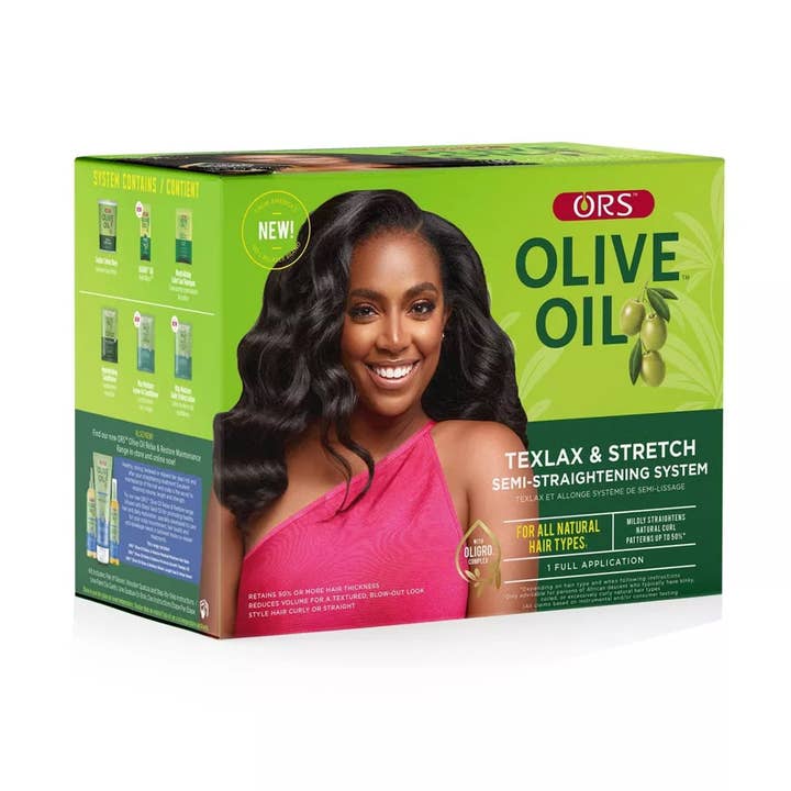 ORS Live Oil Texlax Stretch Semi-Straightening System for wholesale by KT Supply