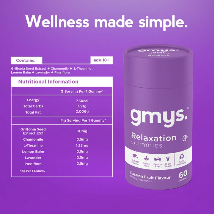 gmys. - Wholesale Oral supplement/vitamin - Relaxation Vegan Vitamin Gummies2