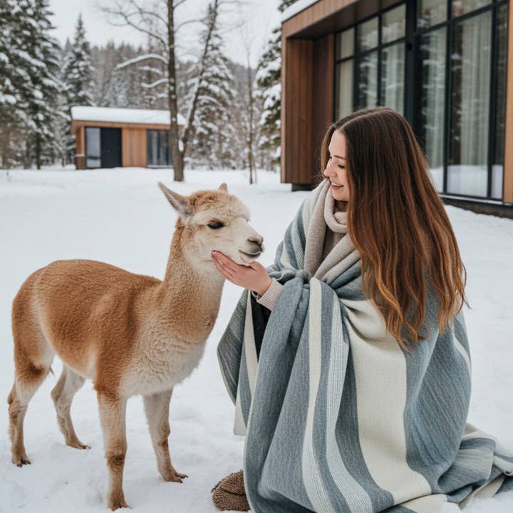 Shupaca Alpaca - Wholesale Throw Blanket - Alpaca Throw - Catalina4