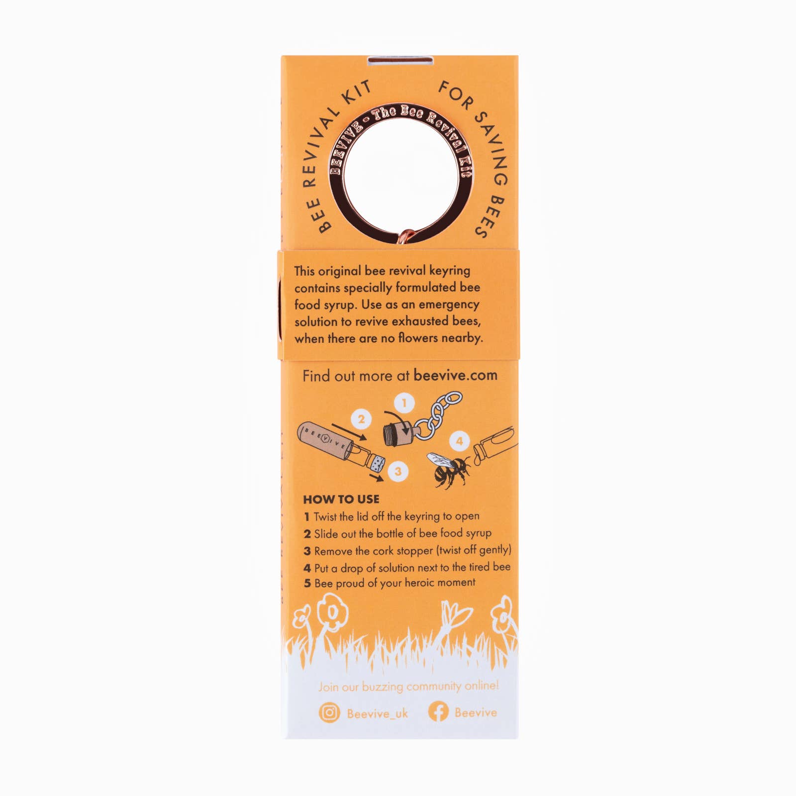 Beevive Ltd - Wholesale Keychain - Unisex - The Bamboo Bee Revival Kit with Bee ID Tag 🐝12
