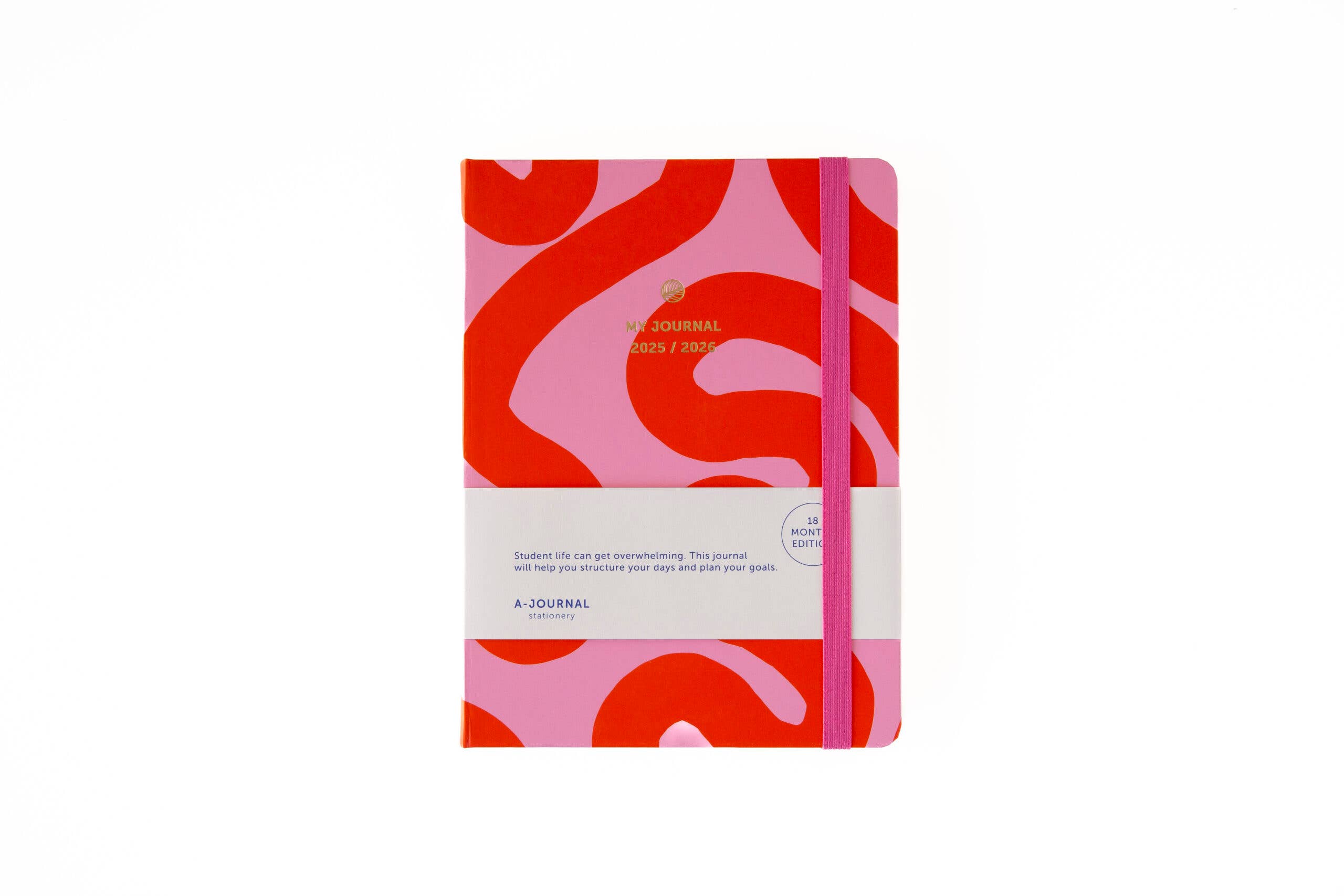 A-Journal Stationery - Wholesale Journal/Diary - My Journal 18 months school Diary 2025/2026 Flow Pink0