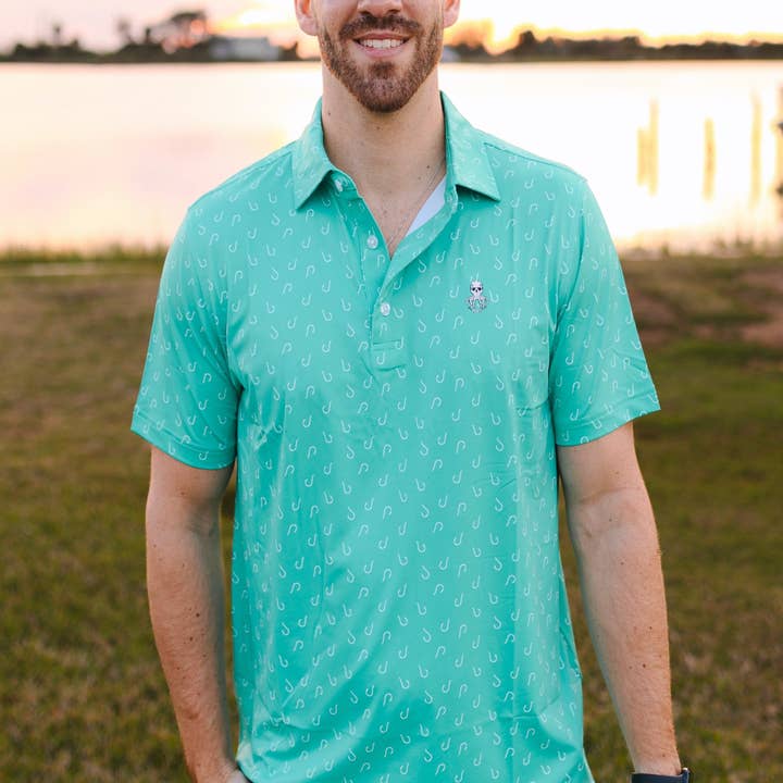 Polo Circle Hook pour la vente par SALT WATER SOUL