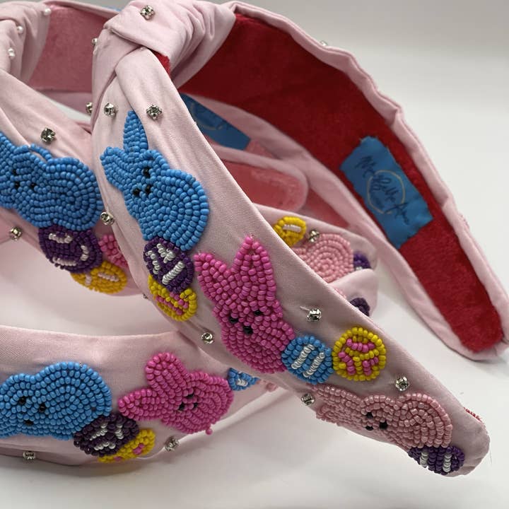 Peeps Beaded Headband for wholesale by Mon Belle Amie