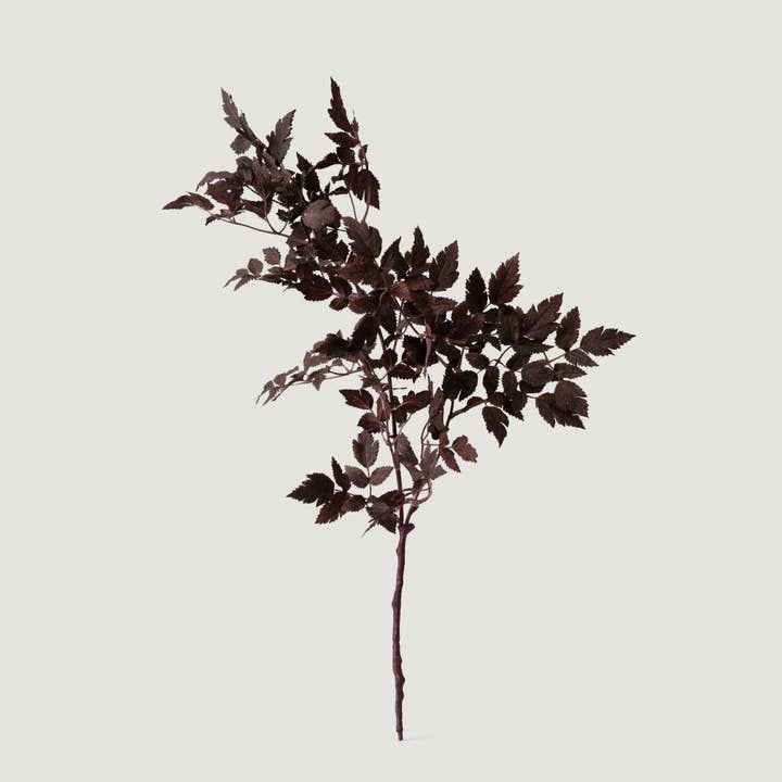 Afloral - Wholesale Artificial Plant - Afloral Plum Artificial Cimicifuga Plant Leaves - 31"