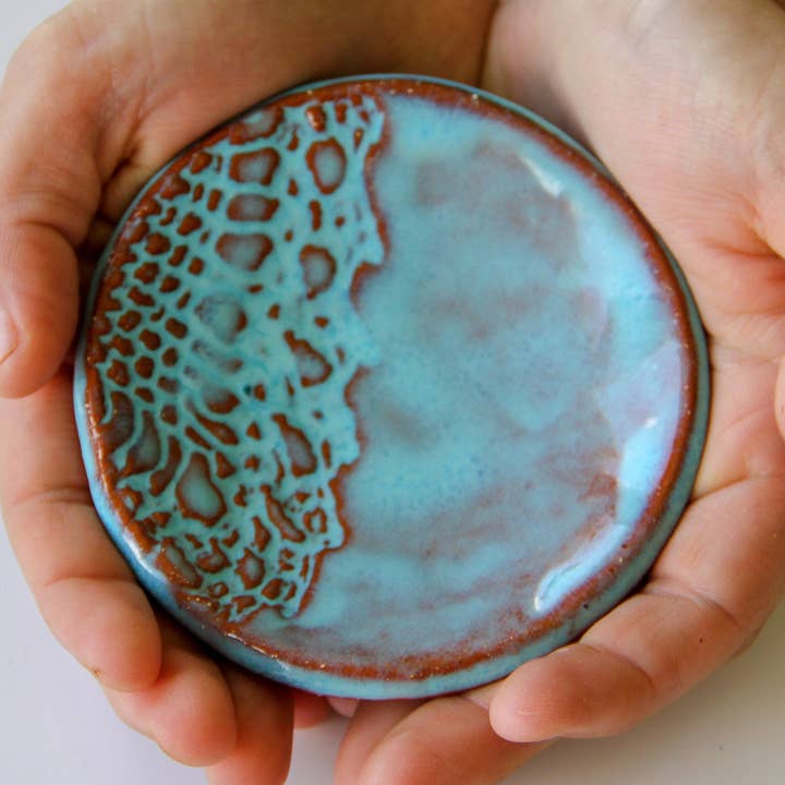 Prodigal Pottery - Venta al por mayor Joyero de plato - Plato Anillo0