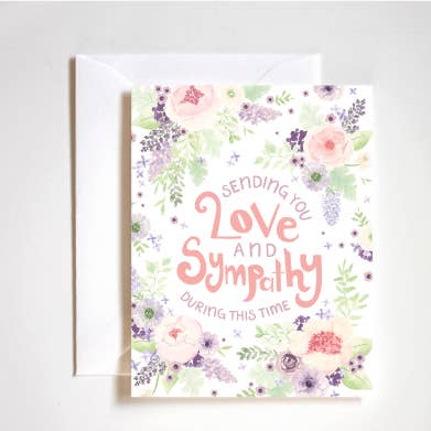 envío de tarjeta de amor y simpatía para venta al por mayor de Stephanie Tara Stationery