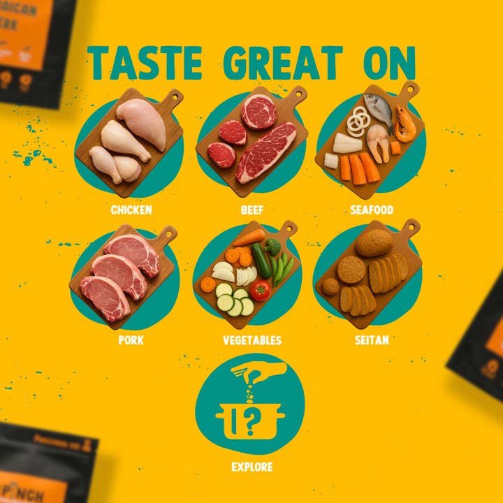 The Pinch - World Spice Blends - Wholesale Dried spice mix - Jamaican Jerk - 400g3