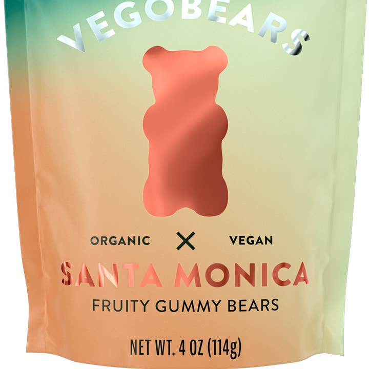 Vegobears, Santa Monica 4oz. (10 Pack) - Organic Gummy Bears and other Purchase Wholesale pre packed fruit and veg. Free Returns & Net 60 Terms on Faire trending on Faire.