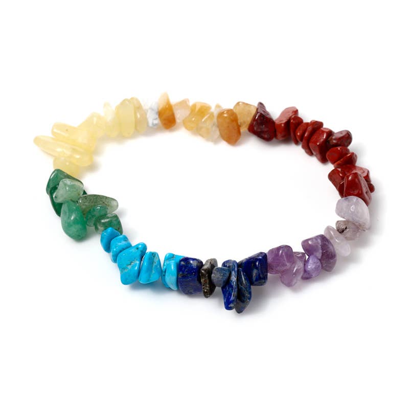Puckator Ltd - Wholesale Spiritual Stone/Crystal - Chakra Gemstone Bracelet4