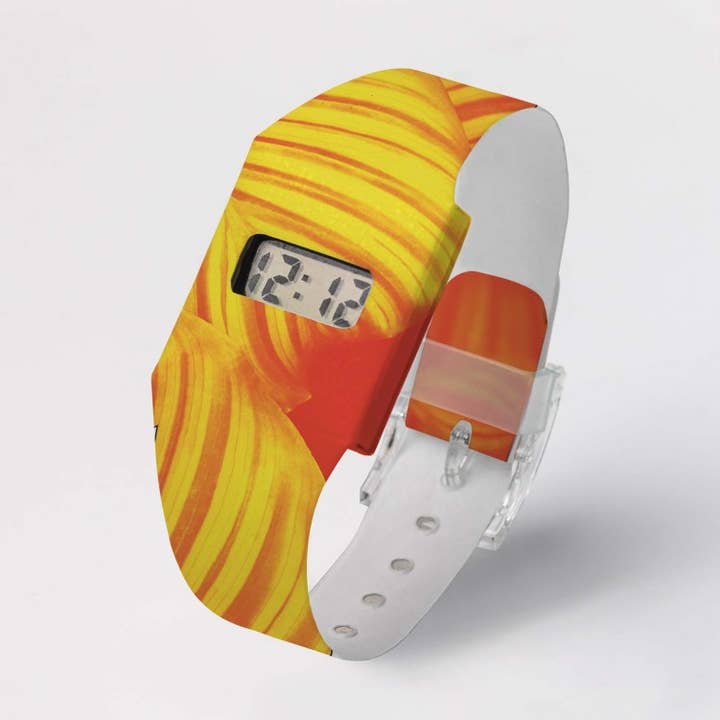 PALMS ORANGE Tyvek® Pappwatch for wholesale by I Like Paper