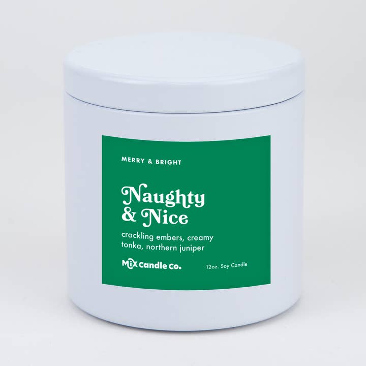 Naughty & Nice for wholesale by Mix Candle Co