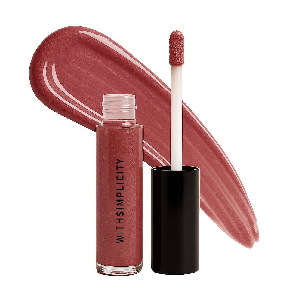 withSimplicity - Wholesale Lip Gloss - Antioxidant-Rich Hydrating Lip Gloss | Clean Beauty7