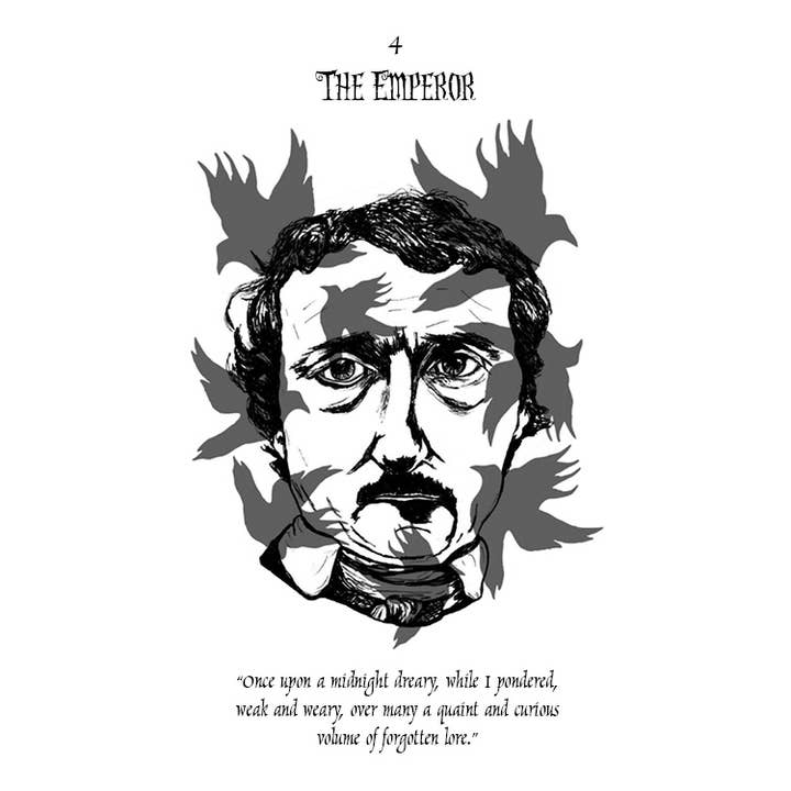 REDFeather - Wholesale Tarot Cards - The Poe Tarot6